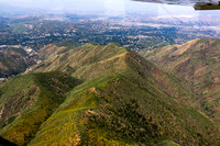 Magic Mountain Wilderness in San Gabriel Mountains National Monument looking towards Santa Clarita