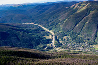I-70 near Vail Pass summit