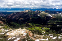 Snow Crest Mountains Montana