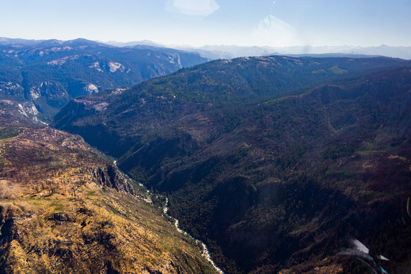 Merced River looking towards Yosemite National Park