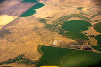 Agriculture along Columbia River near Hanford Nuclear Site