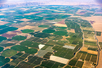 Agriculture along Columbia River near Hanford Nuclear Site
