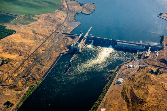 Ice Harbor Dam on the Snake River