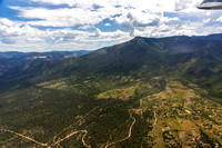 San Cristobal and Columbine-Hondo Wilderness and Questra Mine in distance