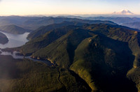 Chester Morse Lake and Mount Rainier