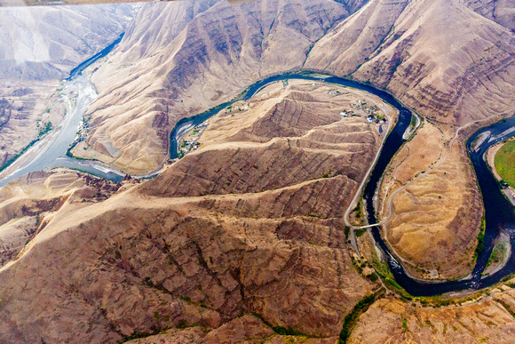 Confluence of Snake River and Grand Ronde River