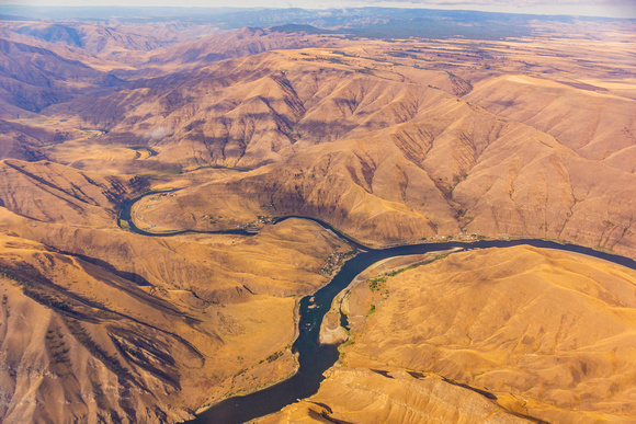 Grand Ronde River and Snake River Confluence