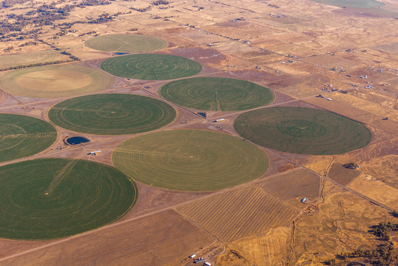 Center Pivot irrigation near Antonio Colorado