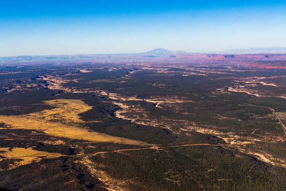 Cedar Mesa looking towards Navajo mountain