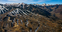 Snowmass Ski Area and Capitol Peak and Mount Daly
