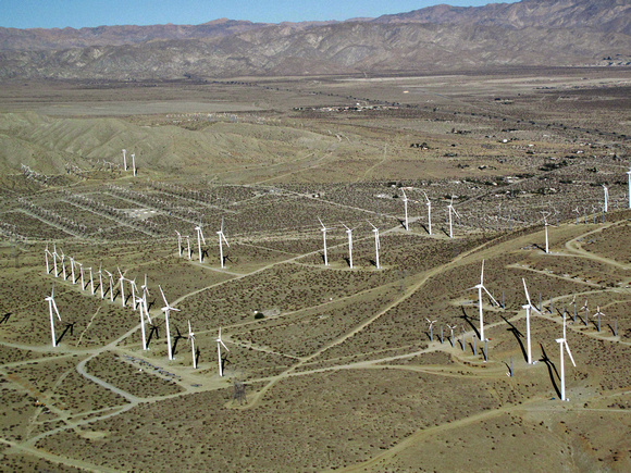 Palm Springs, CA - Wind Turbines