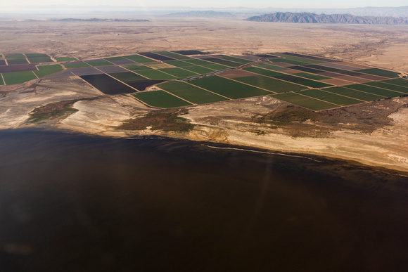 Agriculture on Salton Sea_