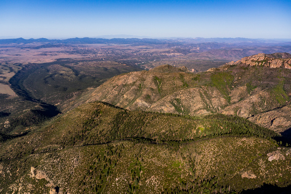 Sheridan Mountain Western edge of Gila Wilderness