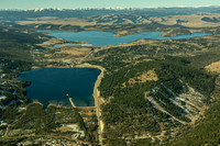 Silver Lake (foreground) and Georgetown Lake