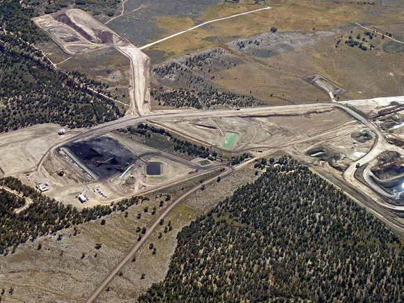 Hollow Coal Extraction near Bryce Canyon National Park