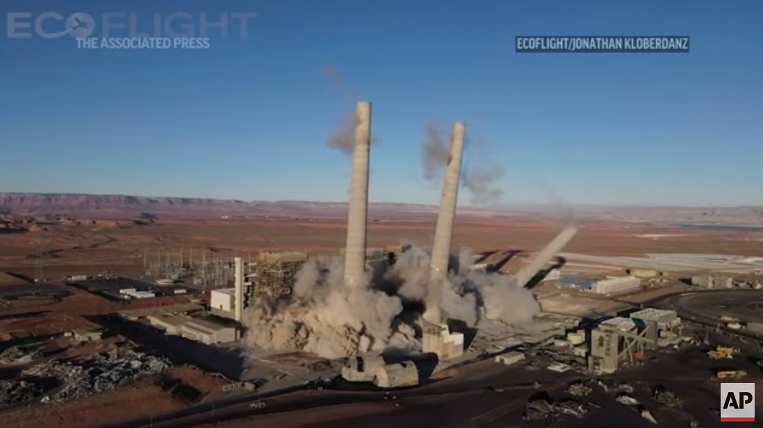 Associated Press - 12_18_2020_AZ_Page_Navajo_Generating_Station_Demolition
