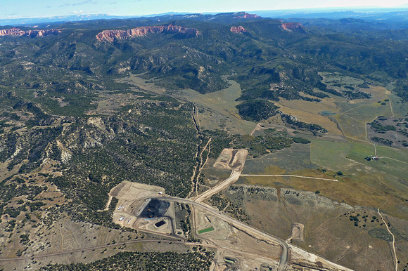 Hollow Coal Extraction near Bryce Canyon National Park