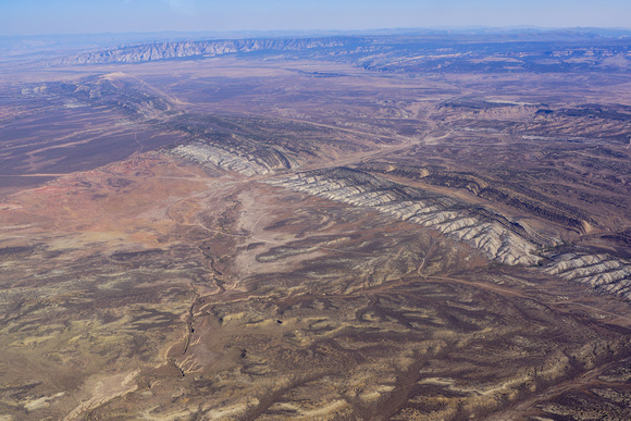 Geologic formation near Rangely, CO near Dinosaur National Monument