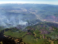 June, 2002 Coal Seam Fire, Glenwood Springs, CO