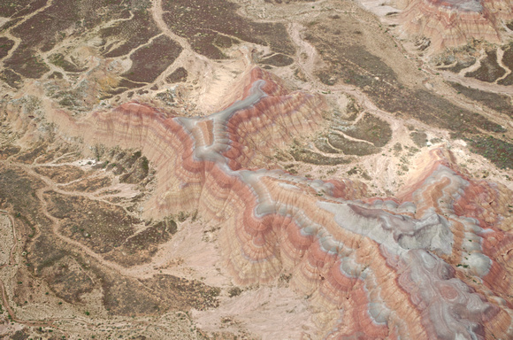 Badlands in Utah's Uinta basin