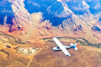 761EX over Grand Canyon Uranium Mine