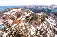 Maroon Bells Wilderness and Capitol from above Treasure - 1