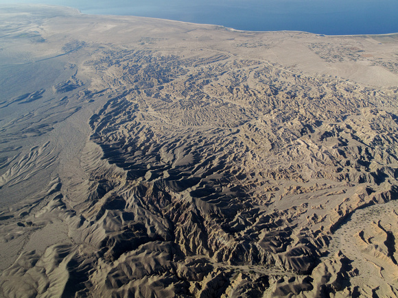 Orocopia Mountains and Salton Sea