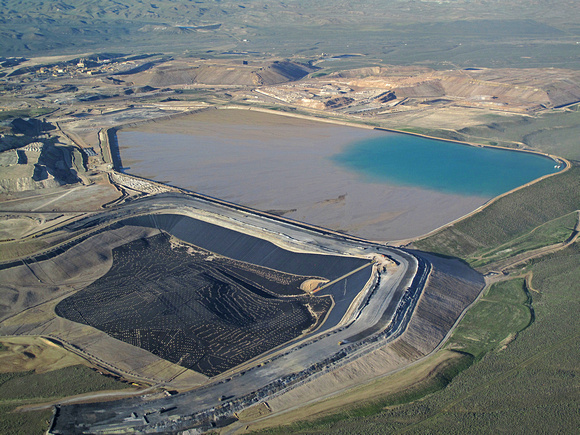 5-11-2011_Nevada_Elko_Mining_Tailings impoundment_Gold_Quarry_Mine